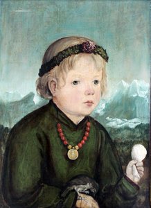 Portrait of a Thenn Child by Unbekannt Unbekannt